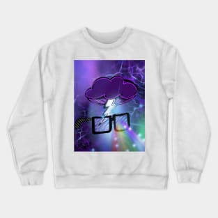 Loxiety Emblem Merge Crewneck Sweatshirt